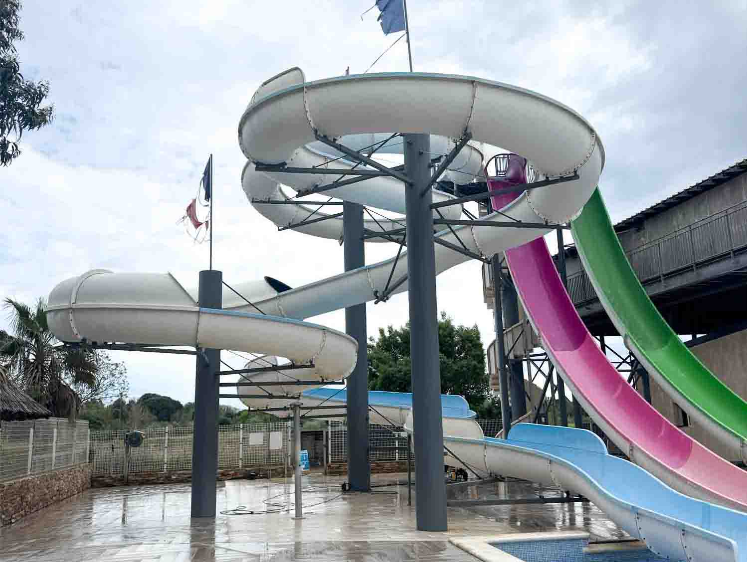 Nettoyage Tobogan Piscine R Sud Drone miniature