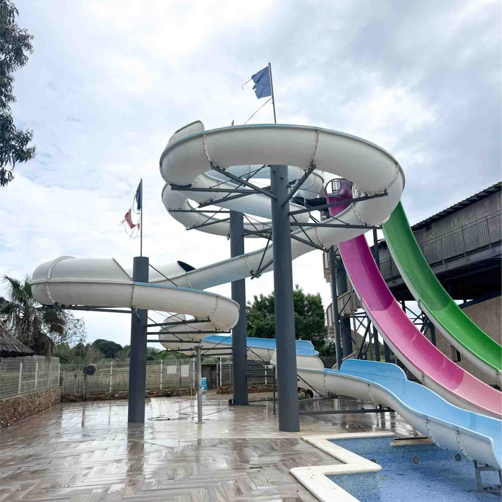 Nettoyage Tobogan Piscine R Sud Drone APRES